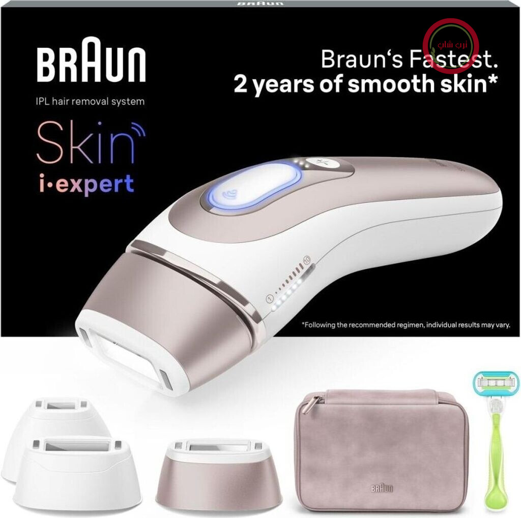 دستگاه لیزر خانگی حذف موهای زائد بانوان براون آلمان مدل Braun PL7253